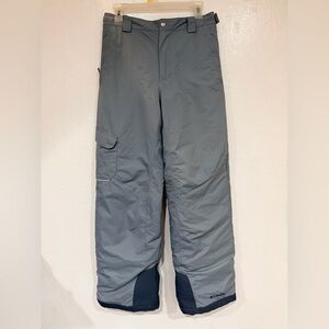 Columbia Gray Snow Ski Omni-Heat Pants Size XL Kids